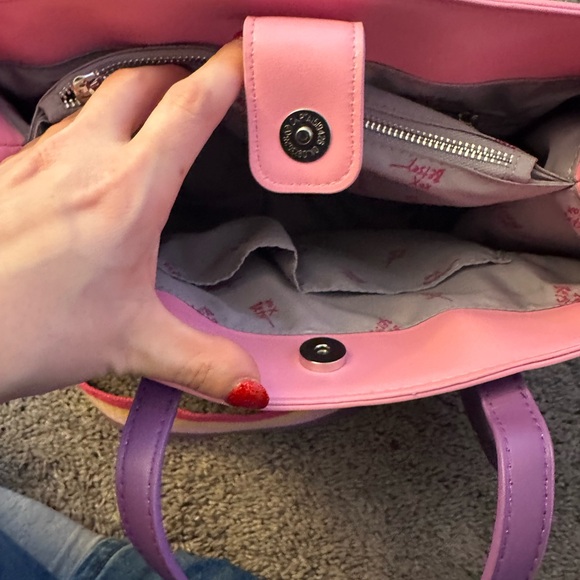 Betsey Johnson Bag and Wallet. Worn only once - Picture 8 of 10